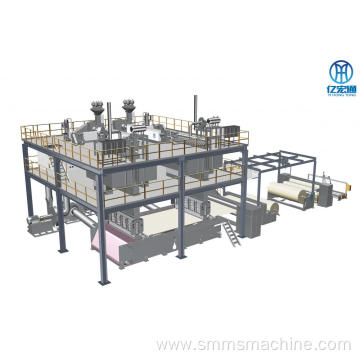 Spunbond non-woven fabric production line for agriculture